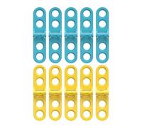 Sharplace 10 charnières ondulées pour outils de construction - Jouets éducatifs précoces, jouets sensoriels de développement pour la maison et