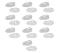 Sharplace 10 Paires de Plaquettes de Nez pour Lunettes Embouts de Remplacement Kit Accessoires avec Maintien Confortable et Ajustement Sûr Adapté pour Adultes, Doux