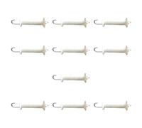 Sharplace 10 pcs de clôture isolées de clôture, avec Ressort, remplacer Les pièces de Travail des pièces faciles à Utiliser faciles à Utiliser