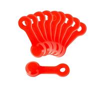 Sharplace 10 pièces Bouchons en Caoutchouc de Purge de Frein de vélo Cache-poussière Bouchon de Mamelon de Purge de Frein pour Voitures et Motos - Rouge