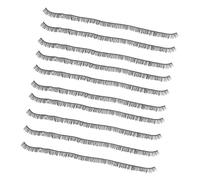 Sharplace 10 Pièces Faux Cils pour Poupée DIY Accessoires de Poupée Jouet Enfant - Noir, 8mm