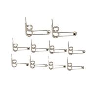 Sharplace 10 ressorts de à double retour, en métal antirouille, diamètre du fil : 1,2 mm, pièces de rechange pour fers à friser électriques, 26mm