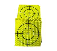 Sharplace 100 pièces bandes réfléchissantes cibles de mesure réflecteur feuilles cibles pour la construction de bâtiments, 5cmx5cm
