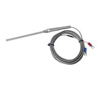 Sharplace 100mm 3m K-Type Thermocouple Régulateur Contrôleur Températeur Capteur Sonde de -100°C à 1250°C Haute performance