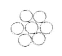 Sharplace 100x Anneau 8-Forme de Soutien-Gorge pour Couture, Argent, Joint torique de 15 mm