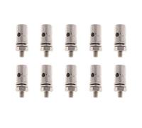 Sharplace 10pcs Connecteur Tringlerie Stopper Servo Tige de Liaison en Métal pour Hélicoptère Avion RC - C