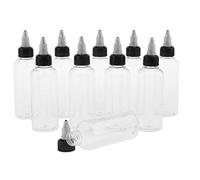 Sharplace 10pcs Flacons Compte-gouttes 100 Ml avec Entonnoir, Gobelet Gradué et étiquettes Offerts