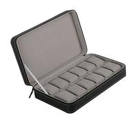 Sharplace 12 Slots de Montre/bracelet pour homme de rangement de bijoux d'affichage Plateau