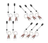 Sharplace 12V 10pcs modèle de Train de Chemin de Fer Feux de signalisation de Rue Feux de signalisation 1: 87 Ho échelle LED pour la Disposition du Paysage