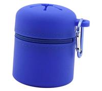 Sharplace 2 Boîtes de Pêche à La Mouche, étui de Rangement Portable avec Fermeture éclair et Mousqueton pour Matériel de Pêche et Activités de Plein Air, 6 pièces