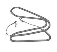 Sharplace 2 Longes Enroulées de Pêche Rétractables avec Mousqueton, Attache D'extension de Fil d'acier pour Cannes à Pêche, Pinces à Pêche, Poignées de, 3 pièces