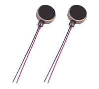 Sharplace 2 mini-moteurs vibrants 1027, 12 000 tr/min, stables et polyvalents, de type bouton plat, pour nettoyants faciaux (projet scolaire).