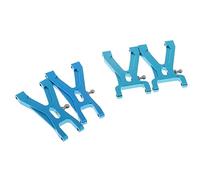 Sharplace 2 Paires de Bras Inférieur de Suspension Avant et Arrière pour 1/18 Voiture RC A959-B A969 A979 k929 - Bleu