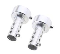 Sharplace 2 Pcs DB killer Accessoires Moto Tuyau Silencieux d'Échappement Universel - 48mm