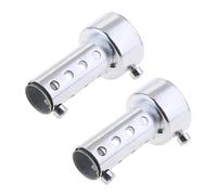 Sharplace 2 Pcs DB Killer Moto Tuyau Silencieux d'Échappement Universel - 42mm