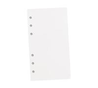 Sharplace 2 Recharges de Papier A6 pour Classeur à 6 Trous, Feuilles Mobiles, Intercalaires pour Agendas et Carnets Personnels, Format A6, 4 pièces