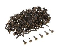 Sharplace 200pcs Métal 4.5mm Tête Ronde Broches Fendues Mini Brads pour La Décoration D'album, Bronze