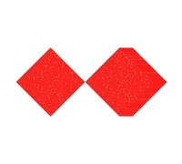 Sharplace 20x Ornements de Porte en Papier de Riz Rouge Xuan Doufang Chinois, distiques inscriptibles, Calligraphie carrée, décoration Année du Cheval, 34x34 Cm