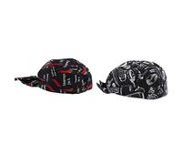 Sharplace 2pcs Chapeaux de Chef Bandana Boulanger Restaurant Élastique Unisexe Headwrap Cuisine Bandana