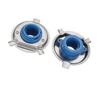 Sharplace 2pcs LED Phare Ampoule Base Adaptateur Prise Retenue Voiture Kit de Conversion, H4