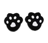Sharplace 2pcs Silicone Amortisseur de Vibrations Anti-Vibrateur pour Raquette de Tennis, Patte d'ours Noir, comme Décrit