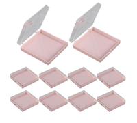 Sharplace 2x Boîte de Rangement D'ongles à Pression, Support D'exposition de Nail Art, Petite Boîte de Rangement D'ongles, Boîte D'emballage D'ongles pour Ongle