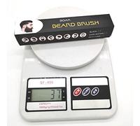 Sharplace 2x Brosse à Barbe avec Manche En Bois - Poils Souples - Brosse de Toilettage de Barbe pour Hommes - Lisse et Favorise La Croissance de - Fonctio -