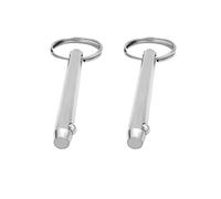 2X Goupille de Dégagement Bimini Top Charnière de Pont Ball Pin Bateau Marine