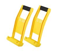 Sharplace 2x Outil de levage de contreplaqué, transporteurs de cloisons sèches Déplaceur de panneaux de cloison sèche 80 kg Transporteur de plaques de