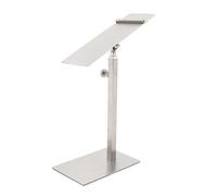 Sharplace 2X Présentoir à Chaussures en Acier Inoxydable, Présentoir de Magasin de Sandales, Hauteur Réglable, Organisateur, étagère à Chaussures en Cuir pour