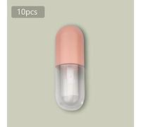 Sharplace 2x Récipient de à Lèvres avec Bouchons D'insertion 5 Ml Joli Tuyau pour S Cosmétiques Bricolage, ROSE
