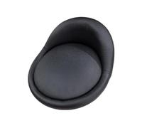 Sharplace 2x Siège de Remplacement pour Tabouret de Bar, Imperméable, Confortable, Pièces de Rechange, avec Dossier Bas En Cuir PU pour Restaurant, Salon, Bar