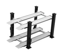 Sharplace 2x Vitrine de Modèle de Véhicule Moulé sous Pression à L'échelle 1:64, Présentoir de Modèle de Voiture En Alliage, Présentoir de Jouets,