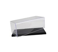 Sharplace 2x Vitrine En Acrylique Transparent, Vitrine pour Modèles Réduits de Voitures 1:43, Décorative, Protection Transparente pour Organisateur de Figurines