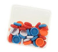 Sharplace 2xNotebook Disque En Plastique Reliure Champignon Trou de Reliure Bricolage Boucle Reliure 18mm, Multicolore, 4 pièces
