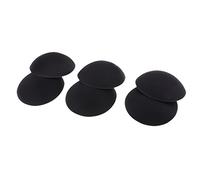 Sharplace 3 Paires de Coussinets de Soutien-Gorge Rondes Réutilisable et Lavable Approprié Au Maillot de Bain à, Noir, 11.5cm