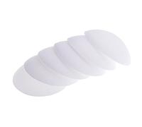 Sharplace 3 Paires de Coussinets de Soutien-Gorge Rondes Réutilisable et Lavable Approprié Au Maillot de Bain à, blanc, 11.5cm