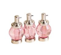 Sharplace 3 Pièces Miniature Bouteilles de Parfum Maison de Poupée Accessoires Décor Ornements En Alliage Verre Détails Réalistes Convient pour Dresser Jouets C, Argent