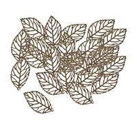 Sharplace 30 Pièces Tibétain Métal Arbre Feuille Charmes Pendentifs Feuilles Branche Perles Breloques pour Bracelet à Bricoler Soi- Collier Fabrication, bronze