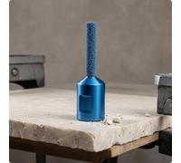 Sharplace 3x Fraise à Meuler Diamantée Cylindrique, Meule Rotative à Tige En Acier pour Rainurage