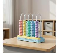 Sharplace 3xAbacus à Réinitialisation Rapide pour Enfants, Idéal pour Les Mathématiques En Maternelle, En Primaire, En t à La Maison, 5 pièces