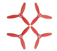 Sharplace 4pcs RC Drone CW & CCW Hélices Pièce de Remplacement pour Parrot Bebop 2 (3 Couleurs à Choisir) - Rouge