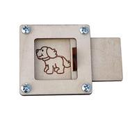 Sharplace 4x Montessori Busy Board Matériel de Bricolage Activités D'apprentissage Portables Tableau D'activités pour Enfants