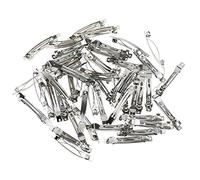 Sharplace 50 Pcs Barrette à Cheveux Support Pinces Clips Fournitures artisanale Bandeau, 9 * 78mm