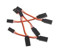 Sharplace 5pcs Câble Cordon d'Extension 3 Broches Mâle à Femelle RC pour Servo, 50 mm