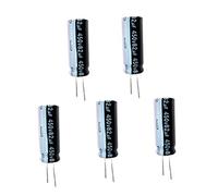 Sharplace 5pcs Condensateurs Électrolytique Tension pour Alimentation TV LED 450V 82UF 40x16mm
