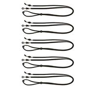 Sharplace 5pcs Cordon à Lunettes en Velours Réglable pour lors du Sports Support Lunettes Antidérapant - 68cm, Noir, 01
