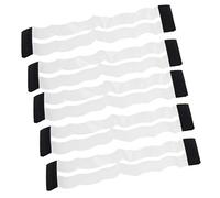 Sharplace 5pcs Extension de Soutien-gorge Invisible - Rallonge 3 Crochets, Remplacement de Sangle Transparent, Noir, Comme Décrit