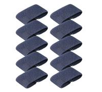 Sharplace 5X 10 Pièces élastiques de Maintien de Ceinture, Anneaux de Ceinture, Accessoires de Boucle de Sangle, Bande de Retenue de Sangle pour Pantalons,