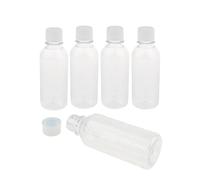 Sharplace 5x Contenants Récipients Bouteilles en Plastique Contenants Pots Stériles Étanche, 200ml